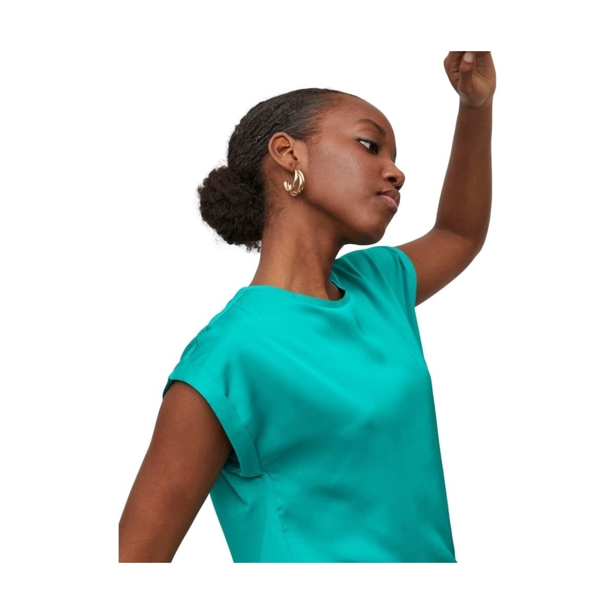 Women's T-Shirts Vila Green