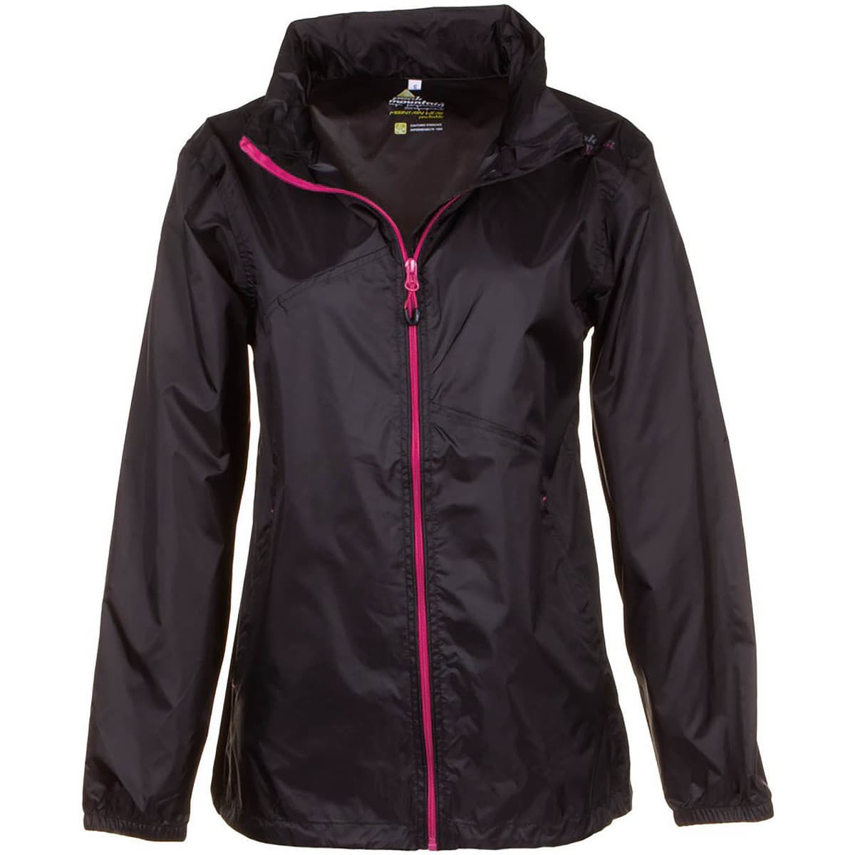 Women's Windbreakers Peak Mountain Black