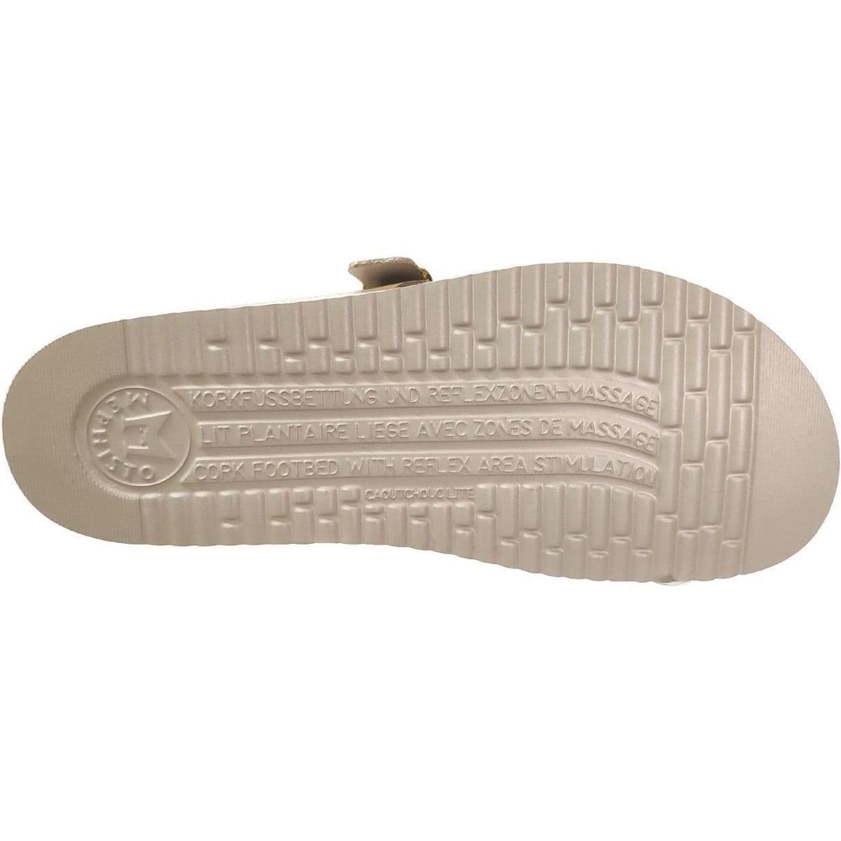 Women's Flip Flops Mephisto Gold
