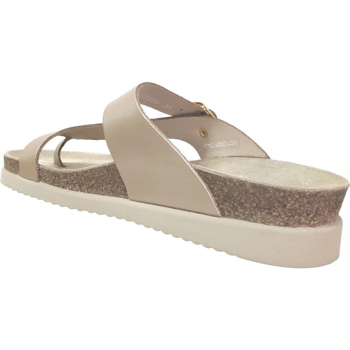Women's Flip Flops Mephisto Gold