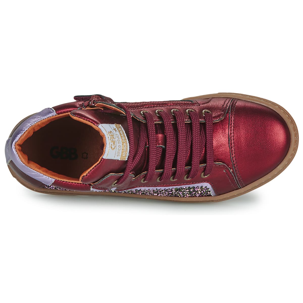 Girls' Sneakers GBB Bordeaux
