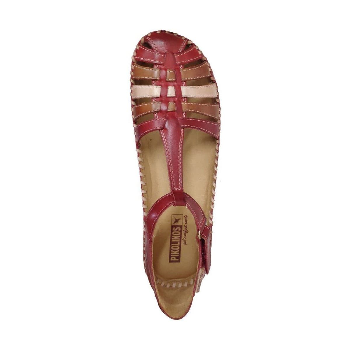 Women's Platforms Pikolinos Red