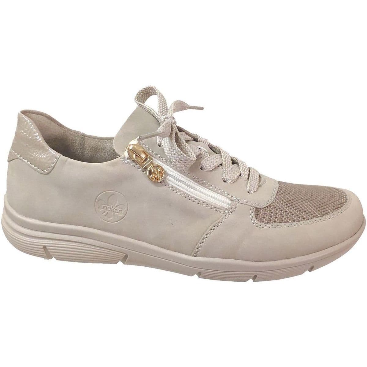 Women's Oxfords Rieker Beige