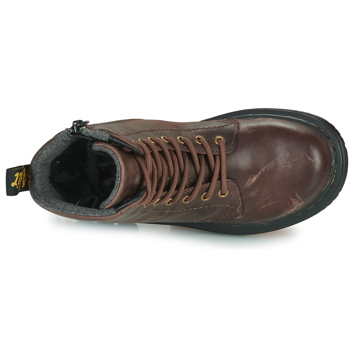 Boys' Boots Dr. Martens Brown