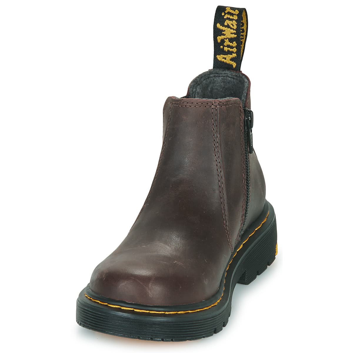 Boys' Boots Dr. Martens Brown