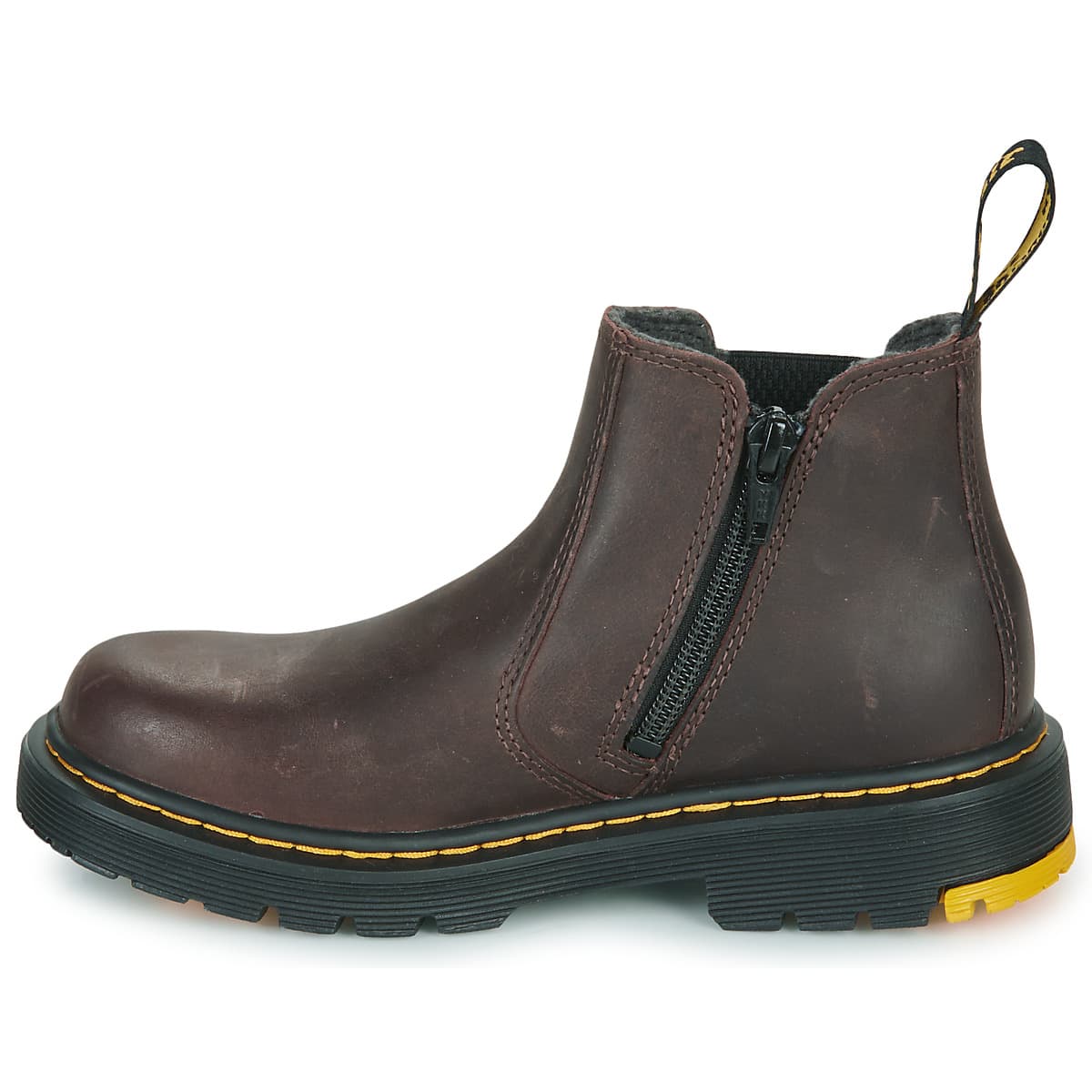 Boys' Boots Dr. Martens Brown