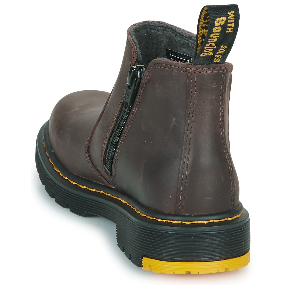 Boys' Boots Dr. Martens Brown