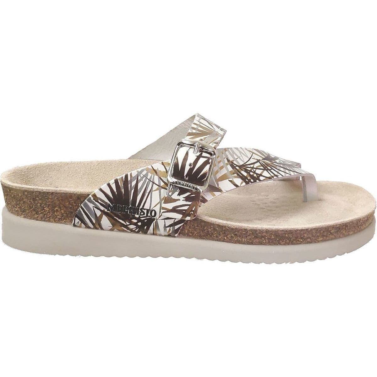 Women's Flip Flops Mephisto Brown