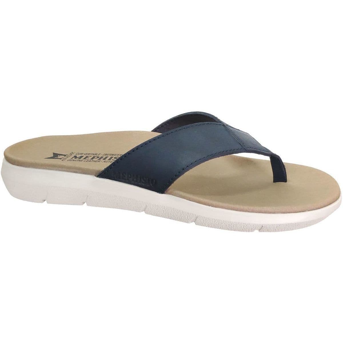 Men's Flip Flops Mephisto Blue