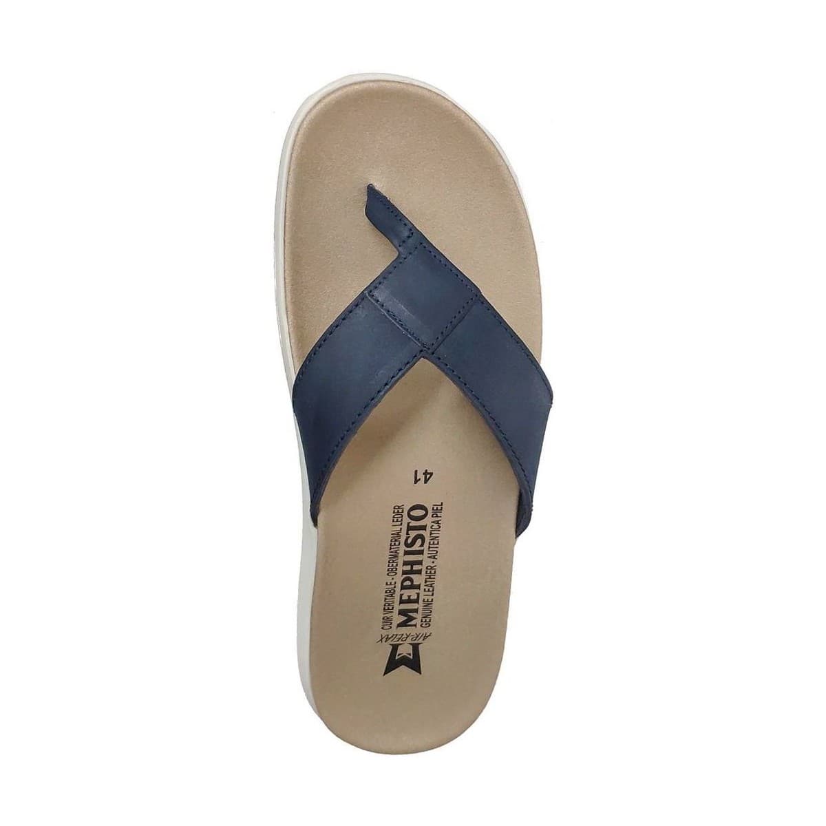 Men's Flip Flops Mephisto Blue