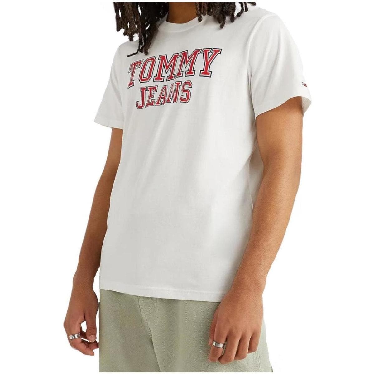 Men's T-Shirts Tommy Hilfiger White