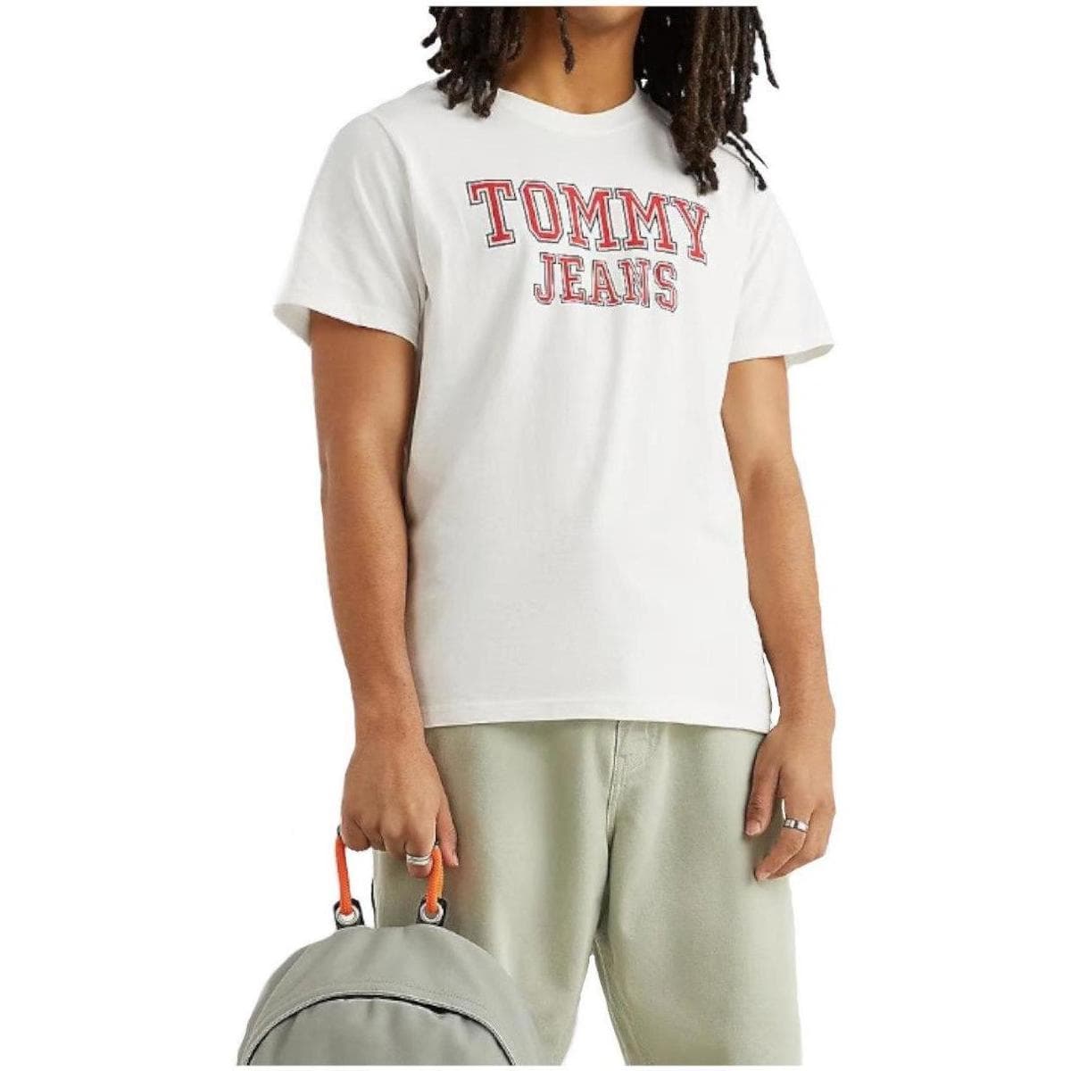 Men's T-Shirts Tommy Hilfiger White