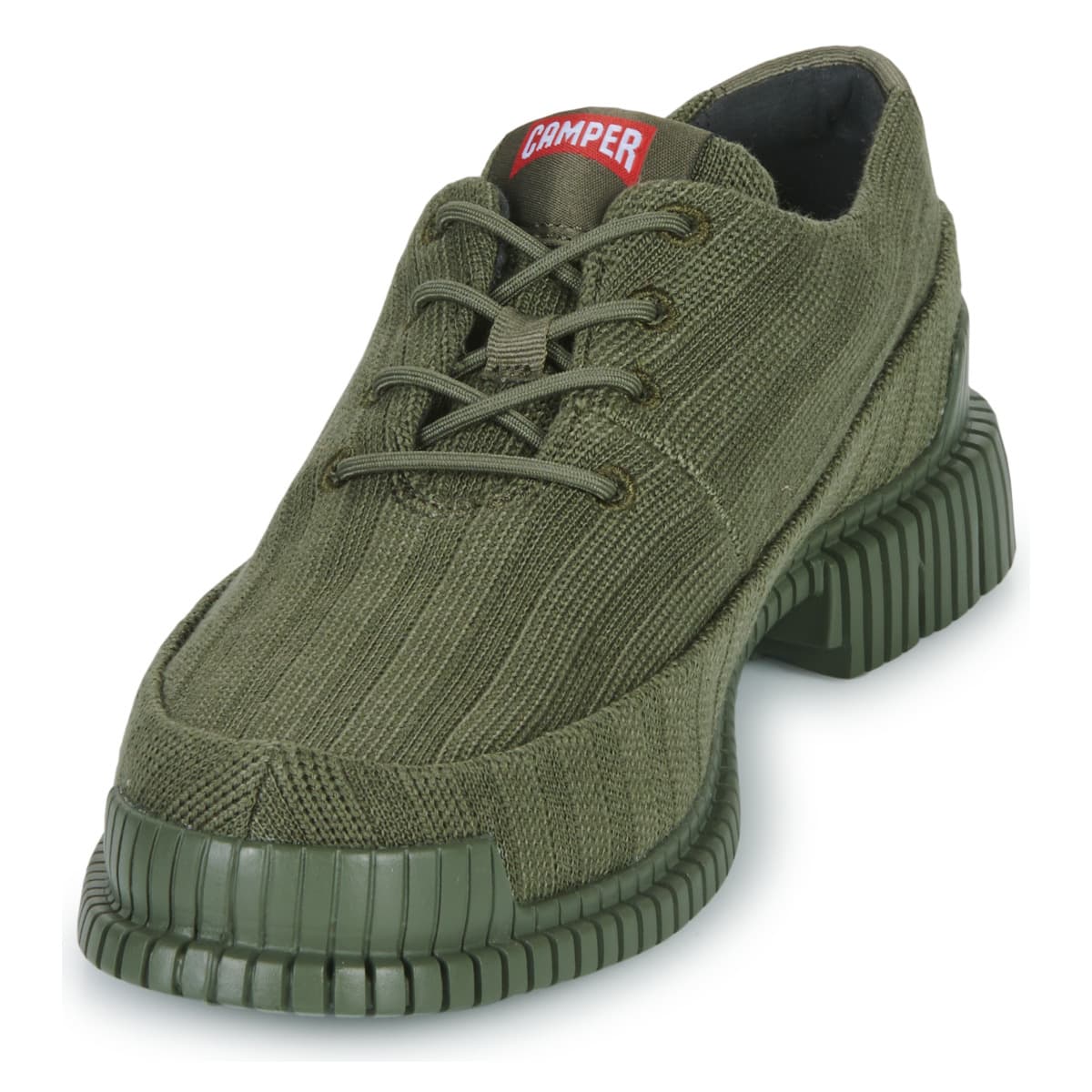 Women's Derby Shoes Camper Khaki