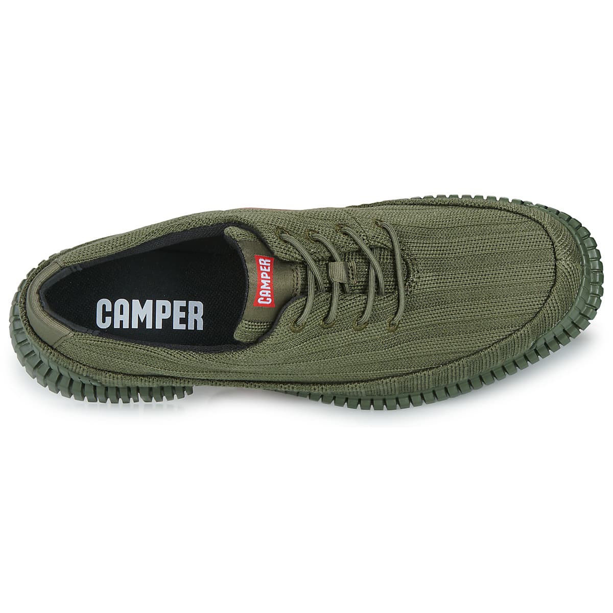 Women's Derby Shoes Camper Khaki