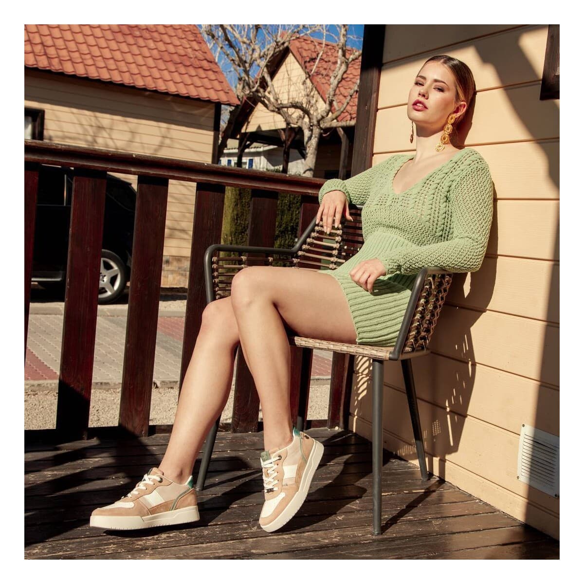 Women's Sneakers Refresh Brown