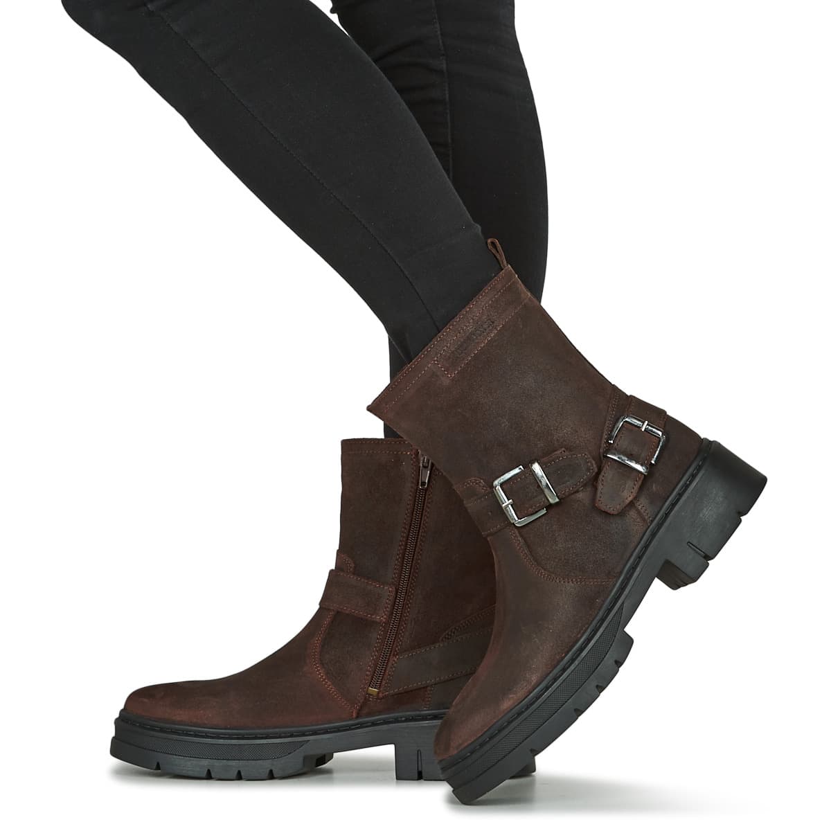 Women's Boots Bullboxer Brown