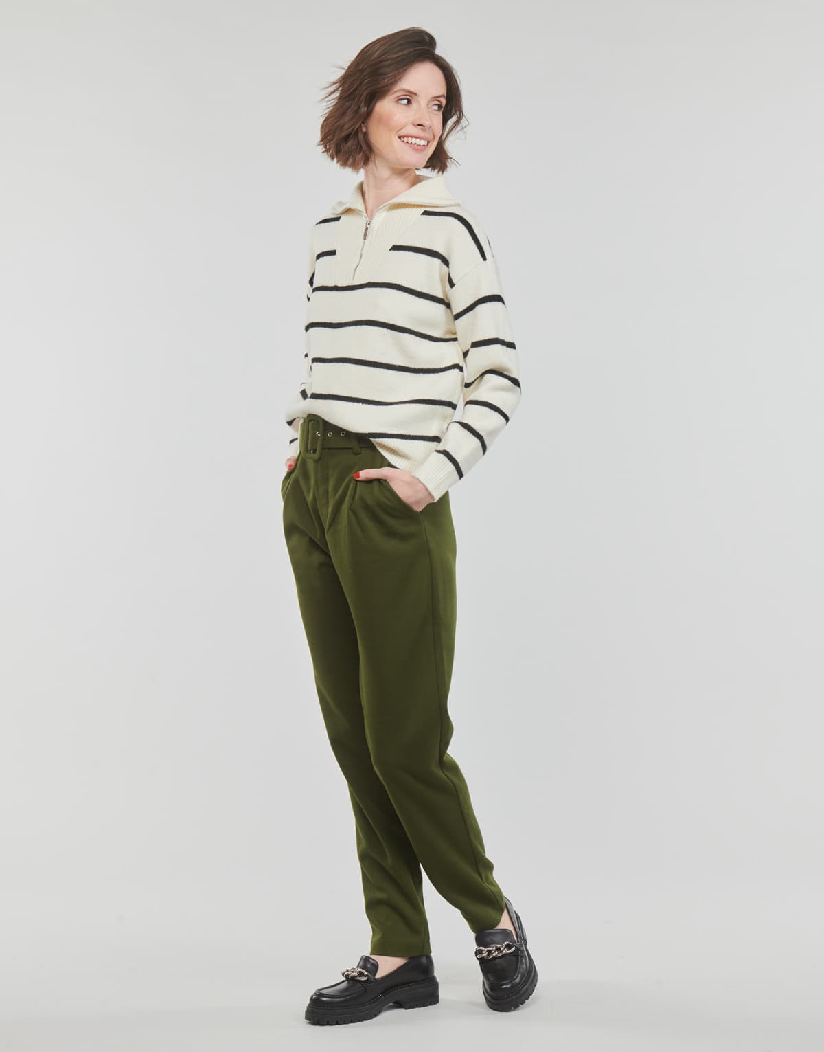 Women's Pants Betty London Khaki