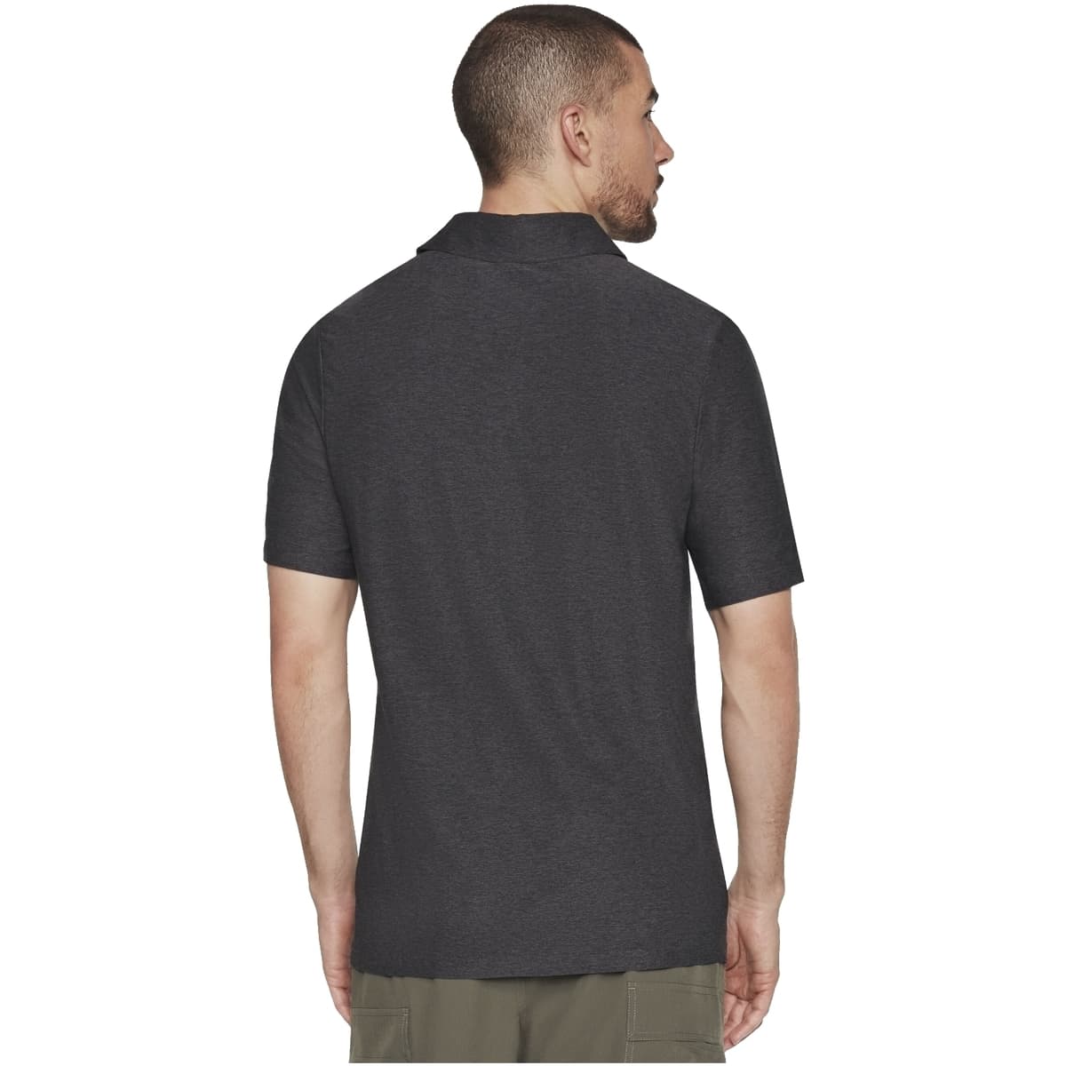 Men's Polo Shirts Skechers Gray