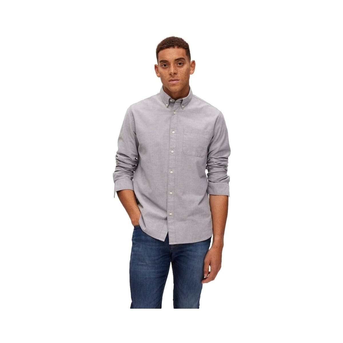 Men's Shirts Selected Gray