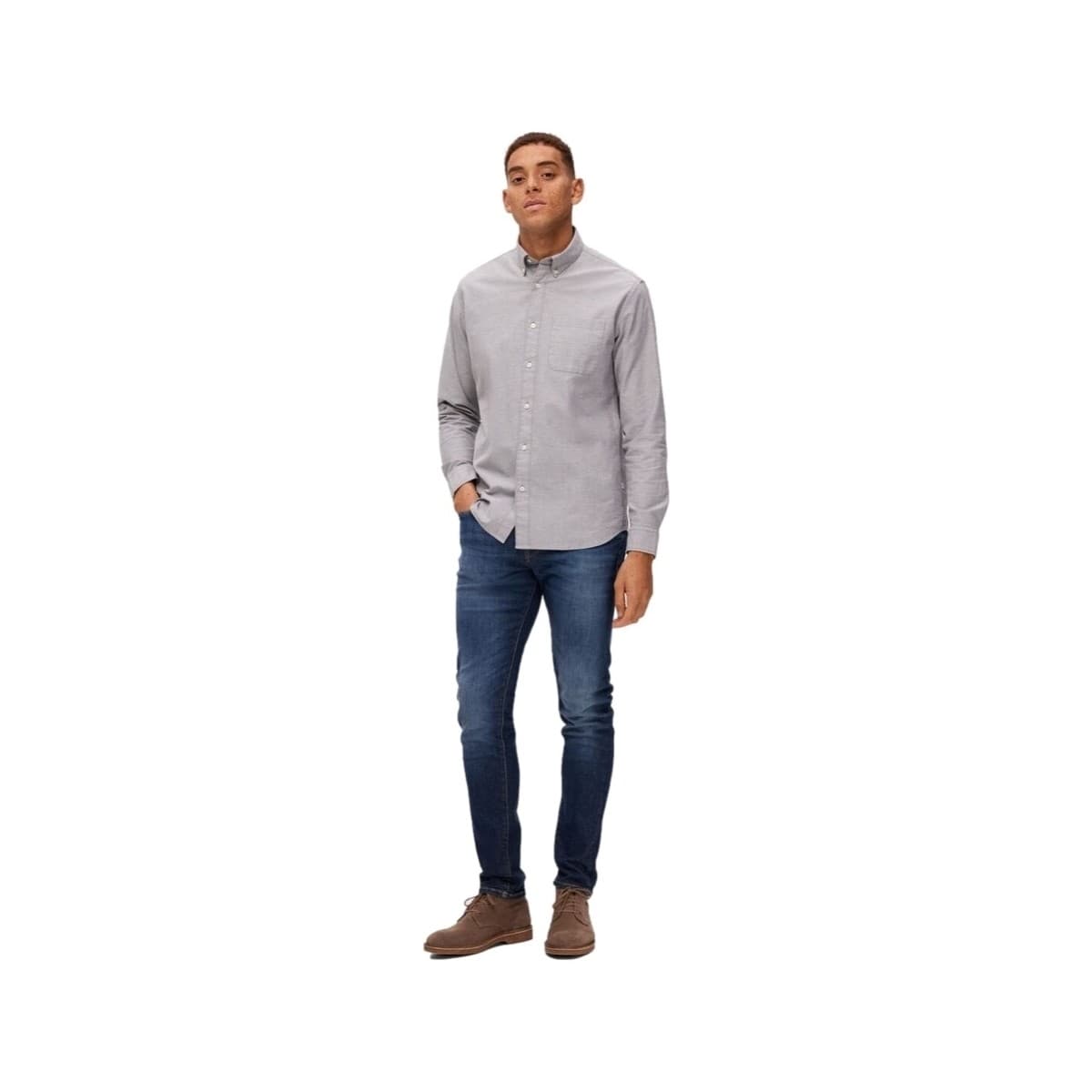 Men's Shirts Selected Gray