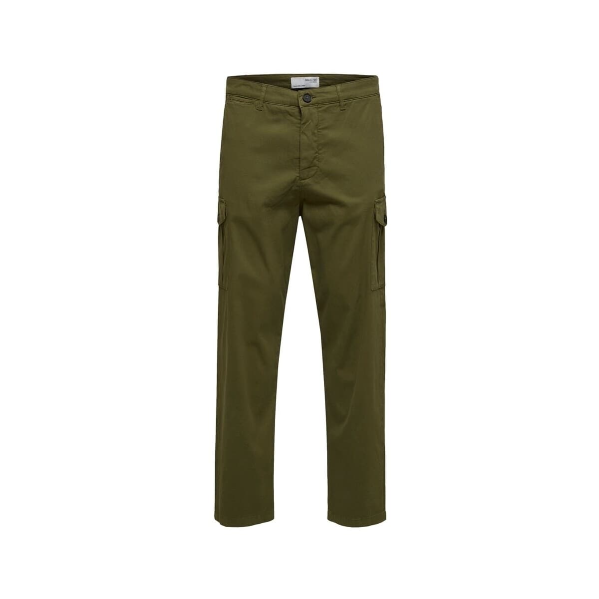 Παντελόνι Παραλαγγής Selected Noos Slim Tapered Wick Cargo Pants - Winter Moss