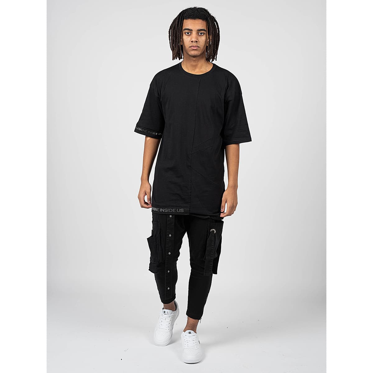 T-shirt με κουκούλα La Haine Inside Us P2308 3M | Poeti