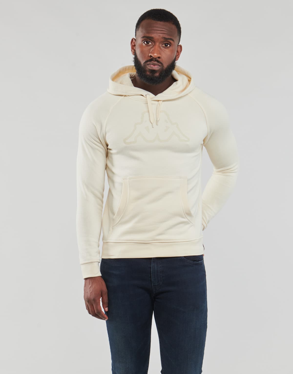 Men's Sports Hoodies & Sweatshirts Kappa Beige