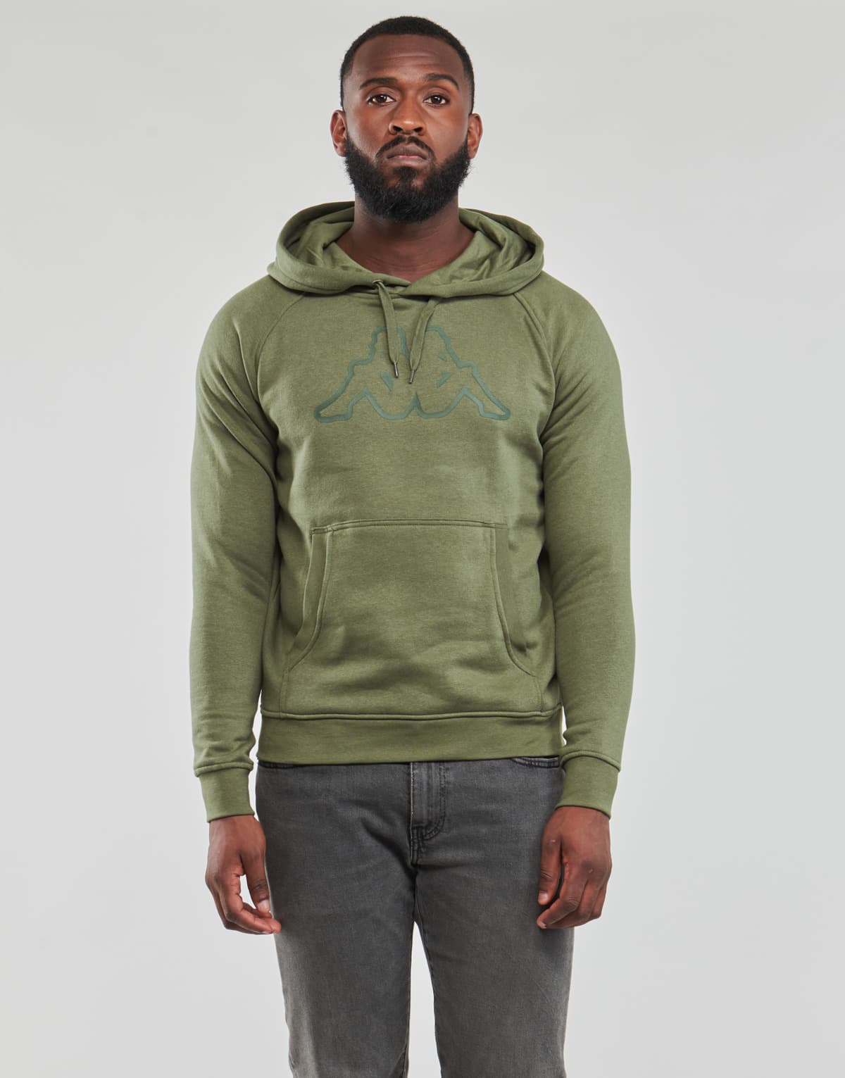 Men's Sports Hoodies & Sweatshirts Kappa Khaki