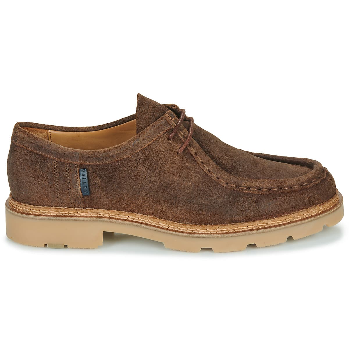 Men's Derby Shoes Pellet Brown