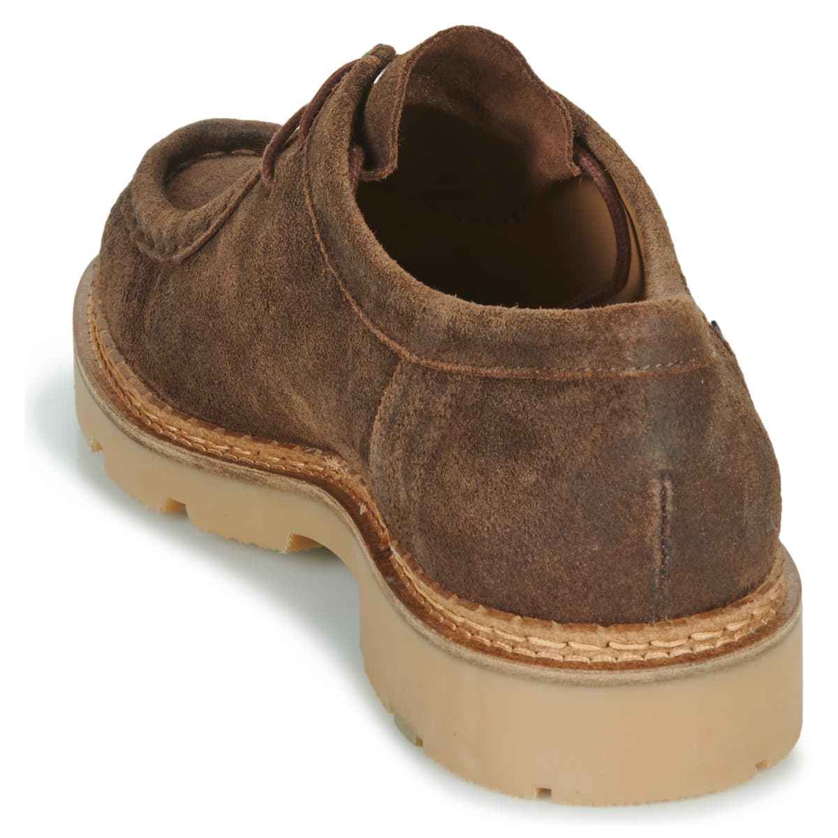 Men's Derby Shoes Pellet Brown