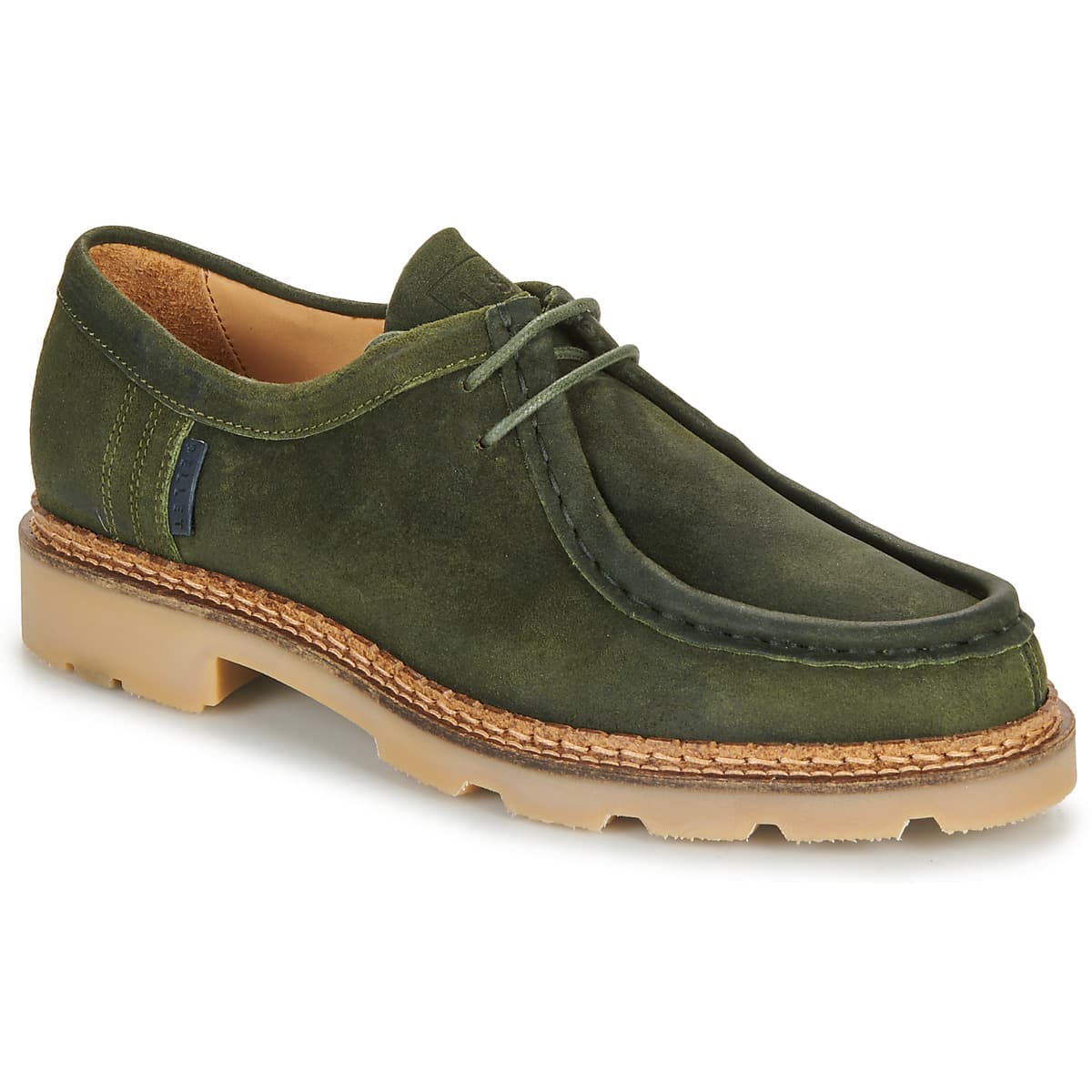 Men's Derby Shoes Pellet Green