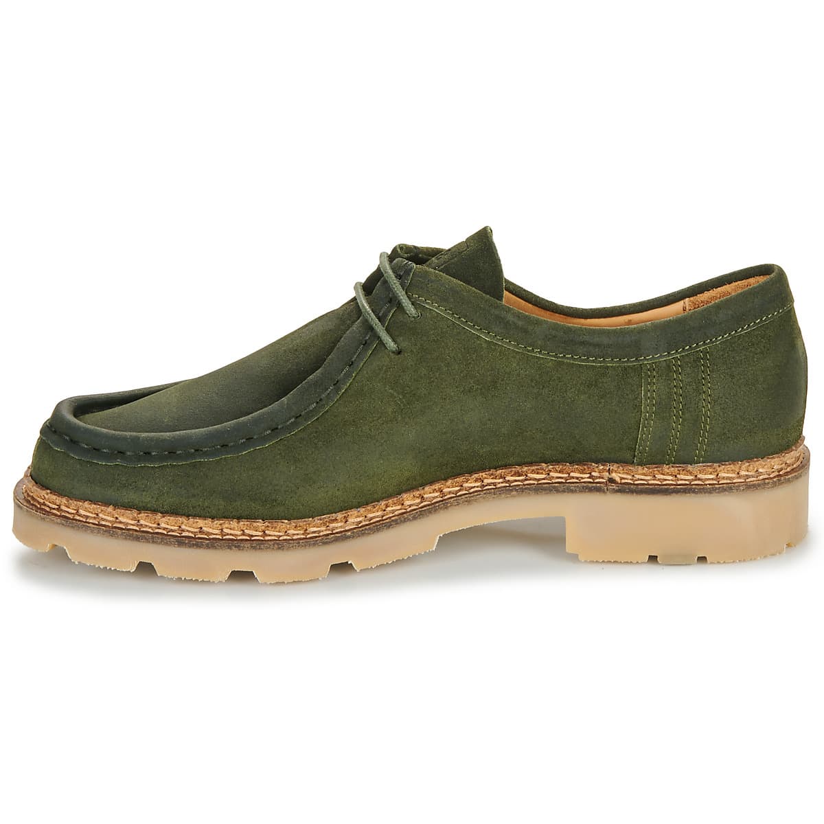 Men's Derby Shoes Pellet Green