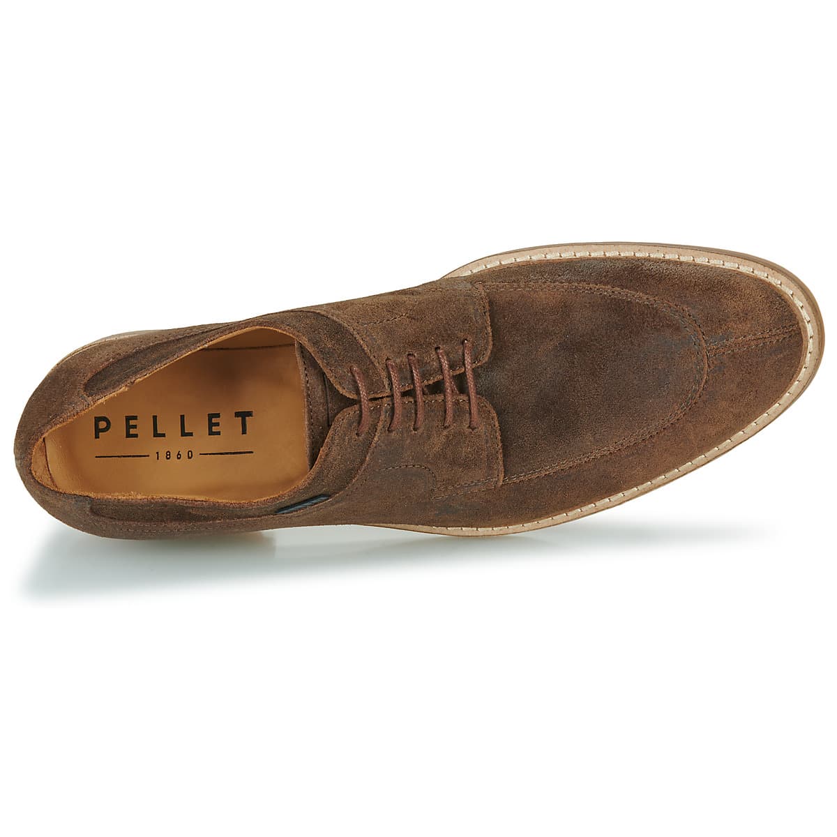 Men's Derby Shoes Pellet Beige