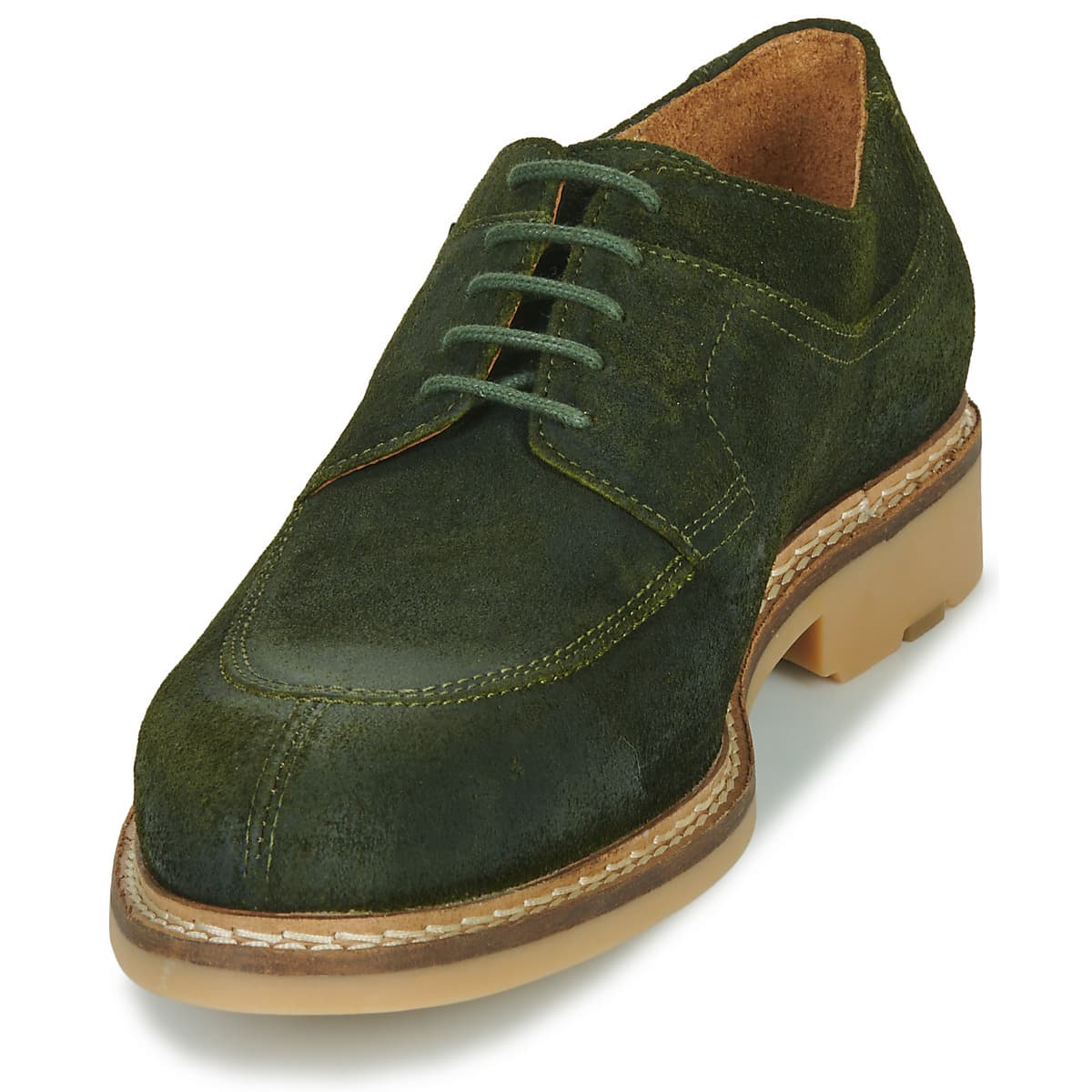 Men's Derby Shoes Pellet Green