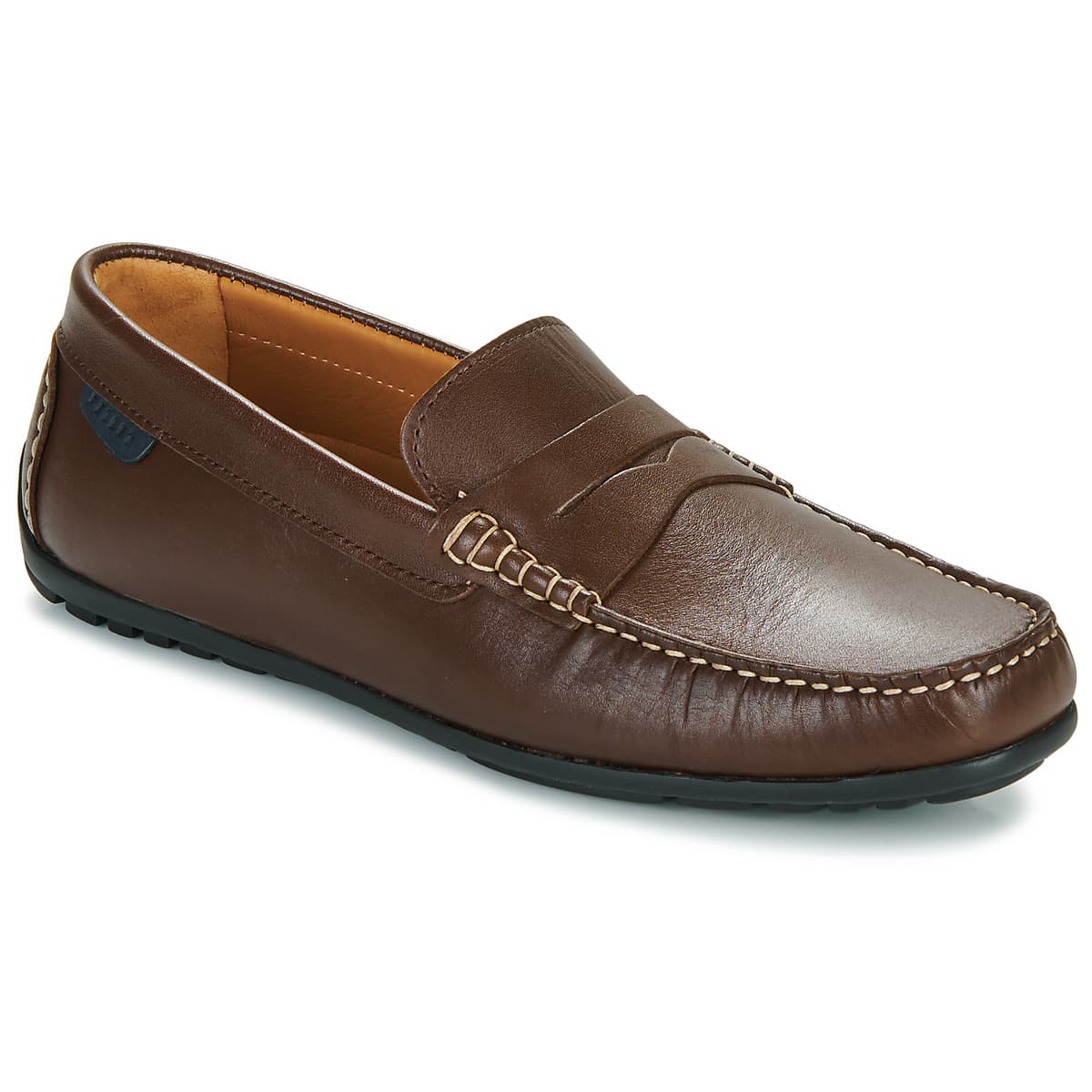 Men's Loafers Pellet Brown