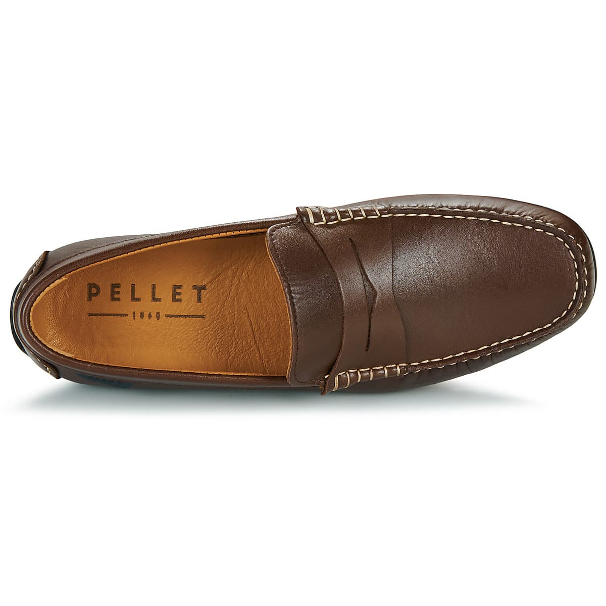 Men's Loafers Pellet Brown