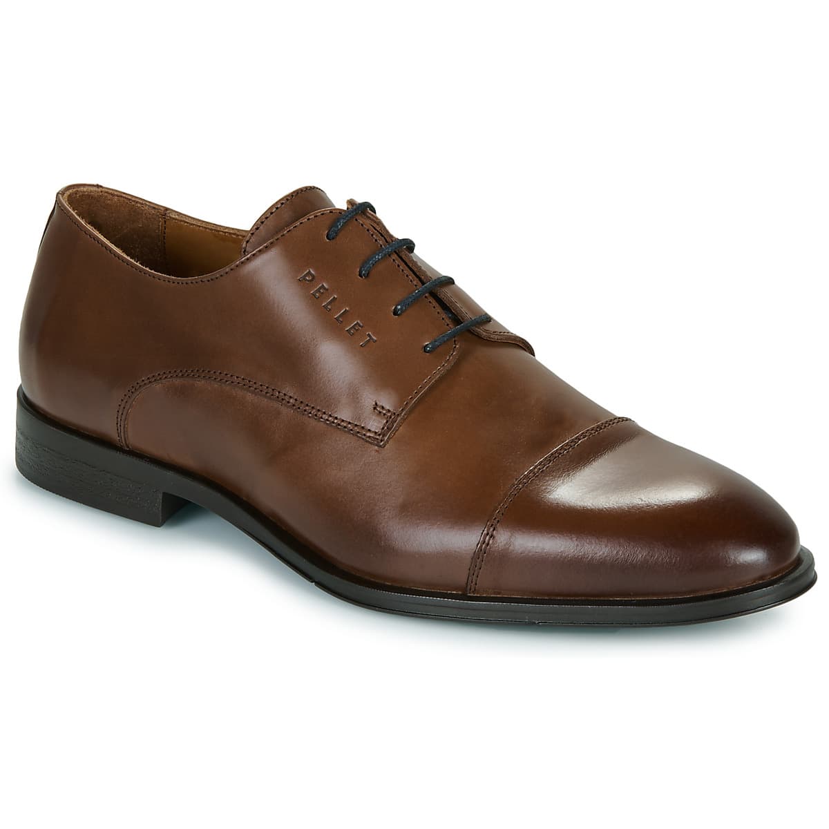 Men's Derby Shoes Pellet Brown