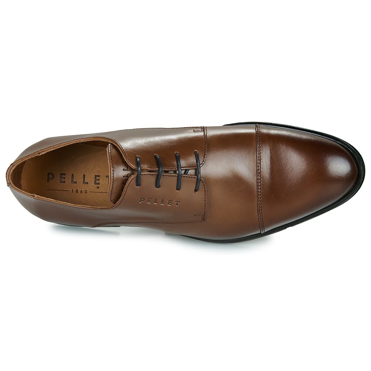 Men's Derby Shoes Pellet Brown