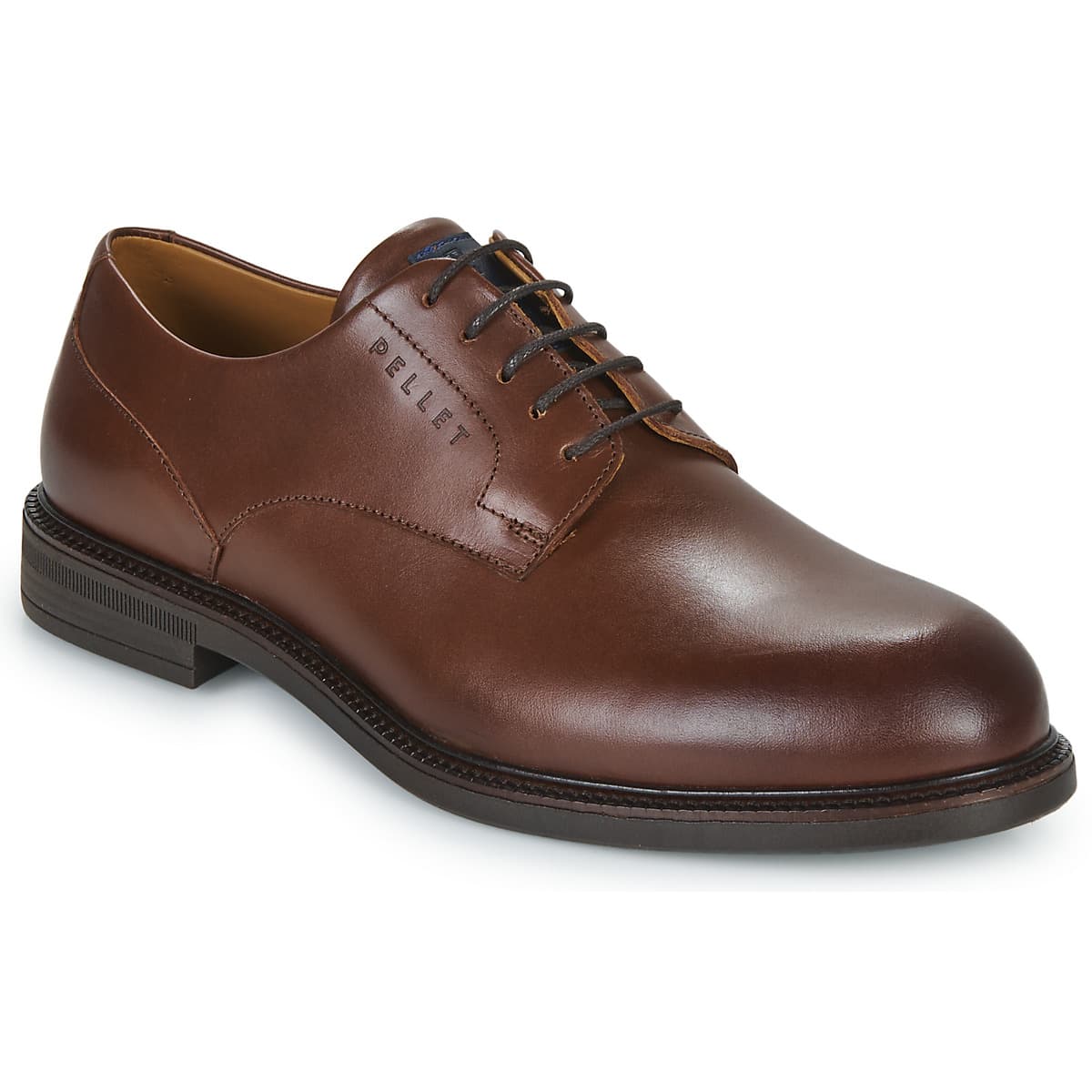 Men's Derby Shoes Pellet Brown