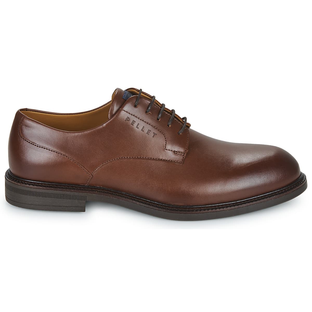 Men's Derby Shoes Pellet Brown