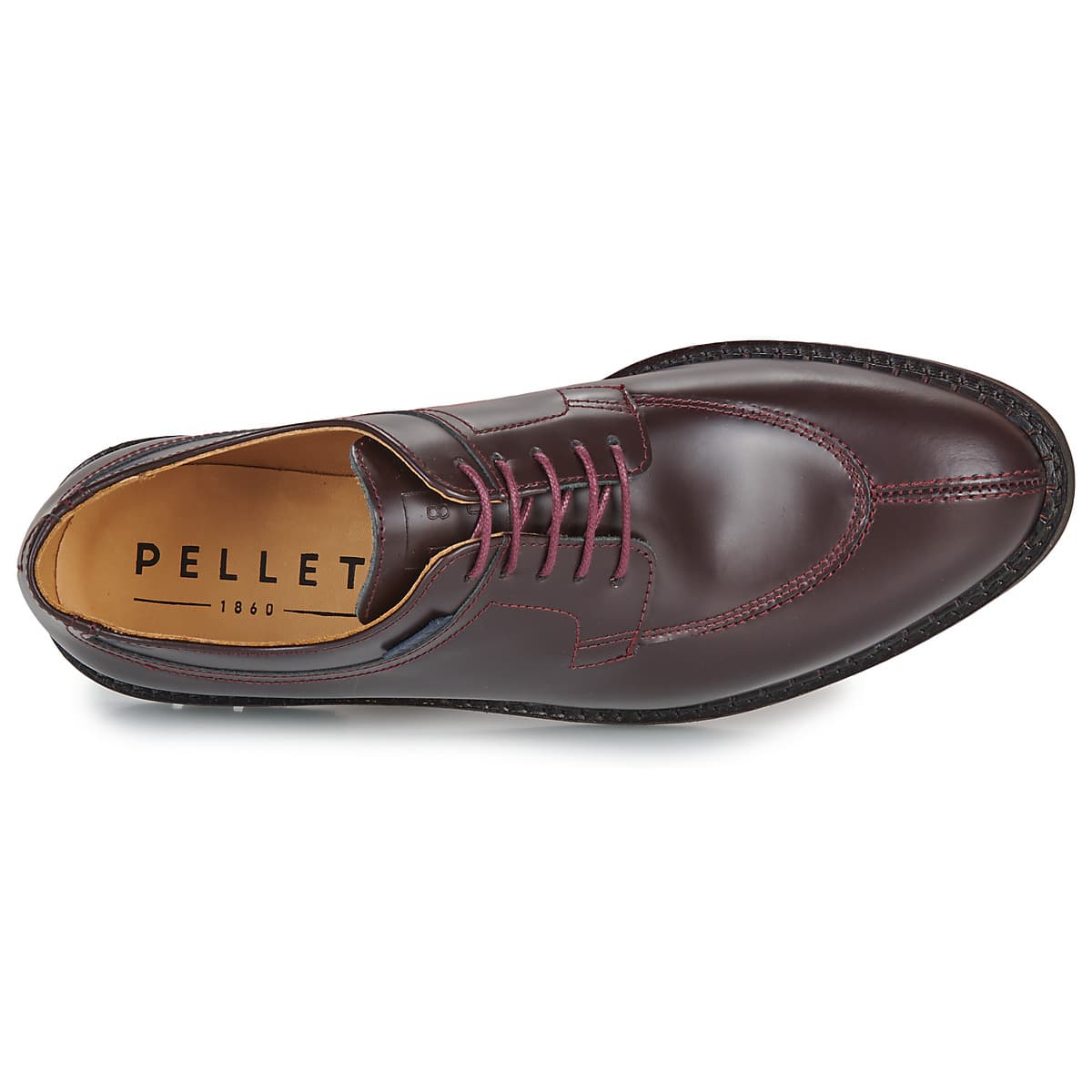 Women's Derby Shoes Pellet Red