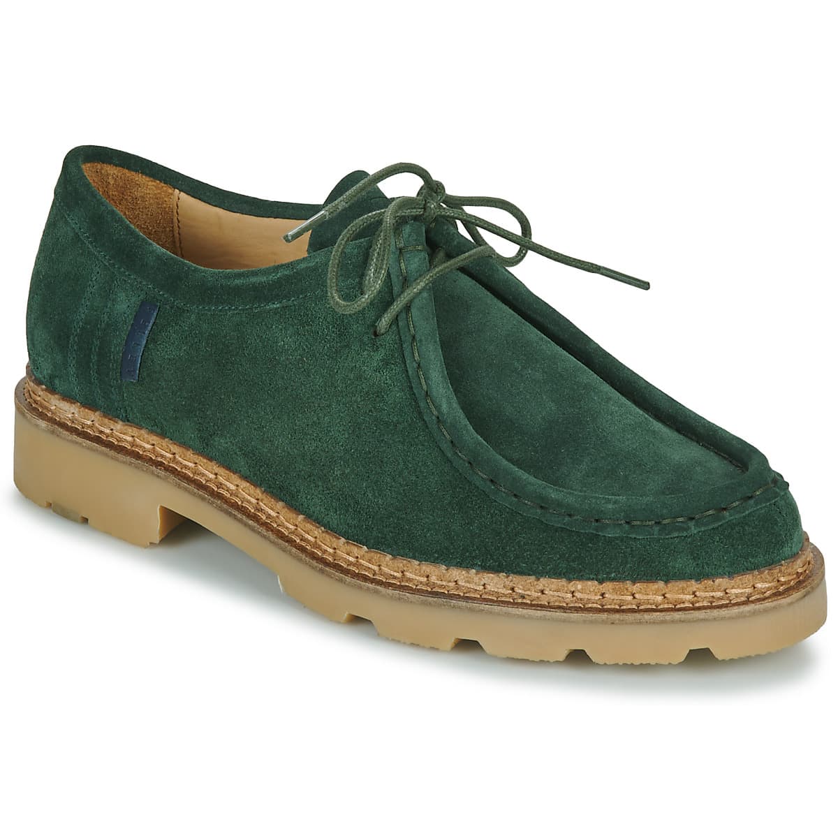 Women's Derby Shoes Pellet Green