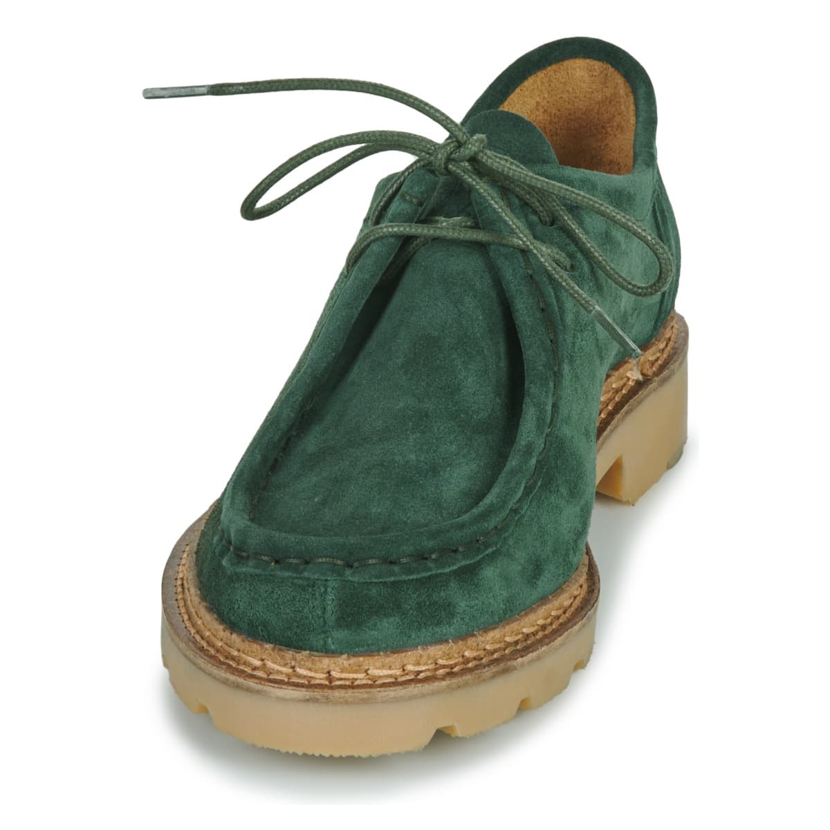Women's Derby Shoes Pellet Green