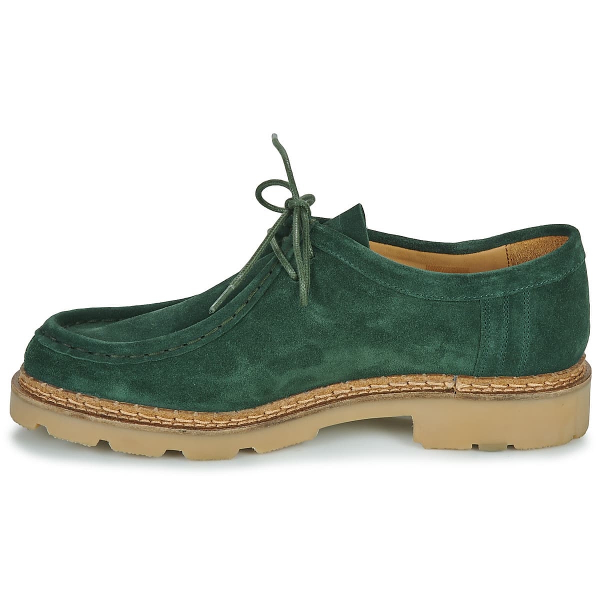 Women's Derby Shoes Pellet Green