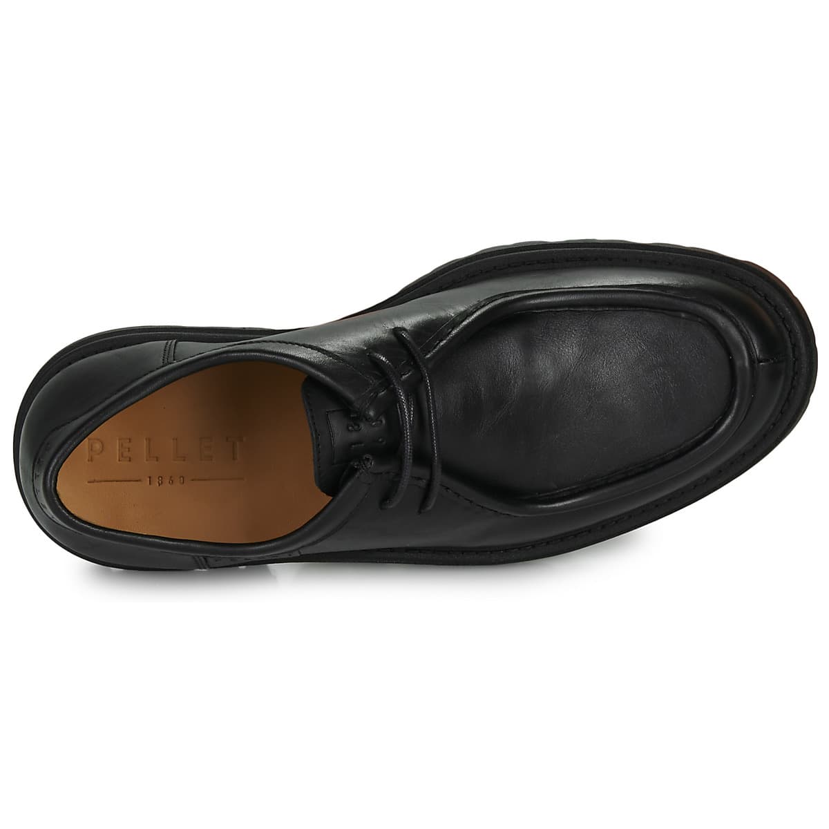 Men's Derby Shoes Pellet Black