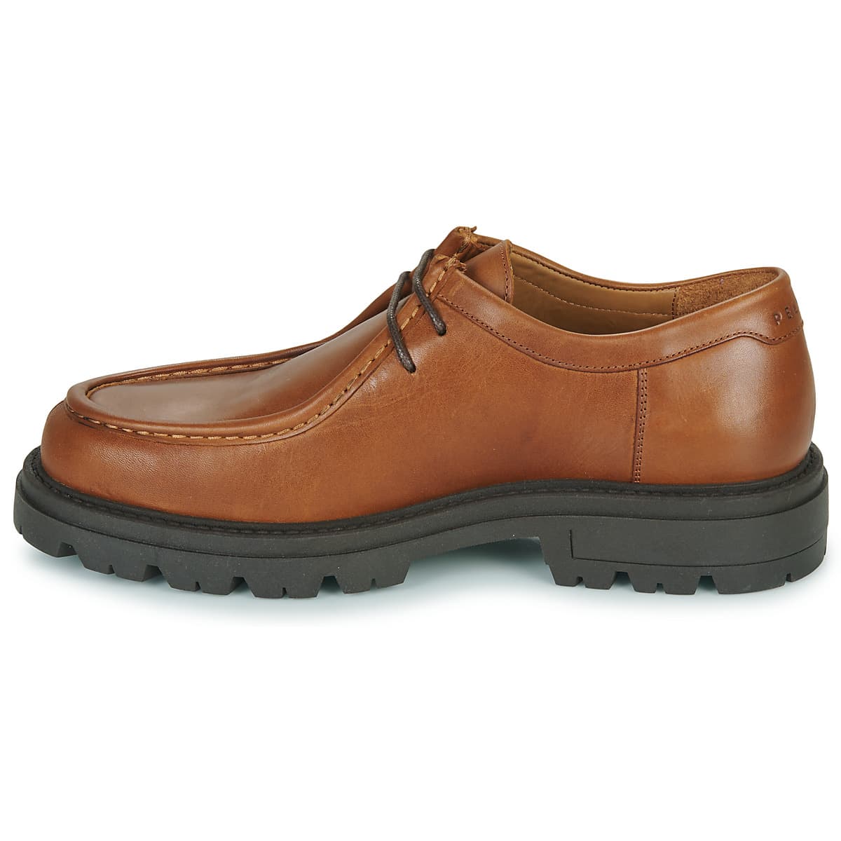 Men's Derby Shoes Pellet Brown