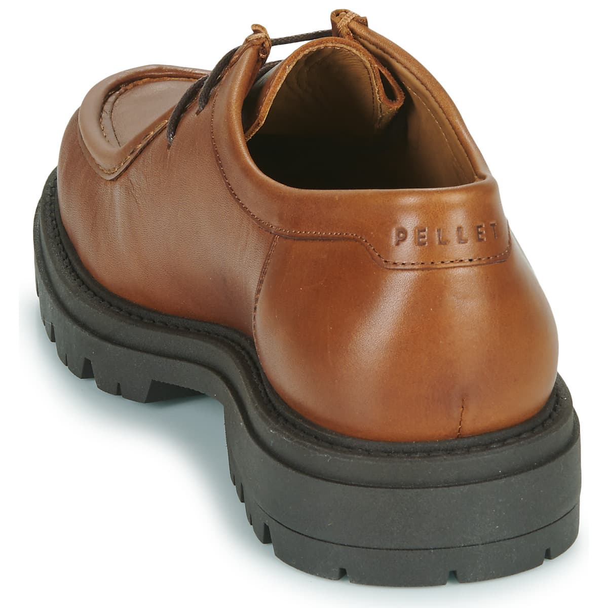 Men's Derby Shoes Pellet Brown