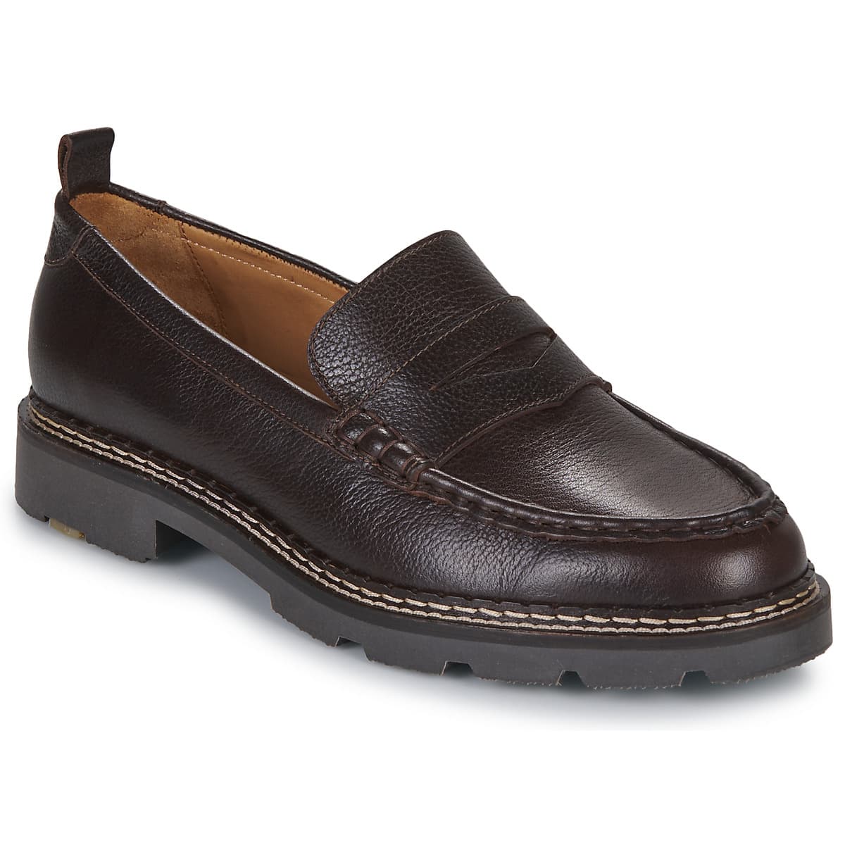 Men's Loafers Pellet Brown