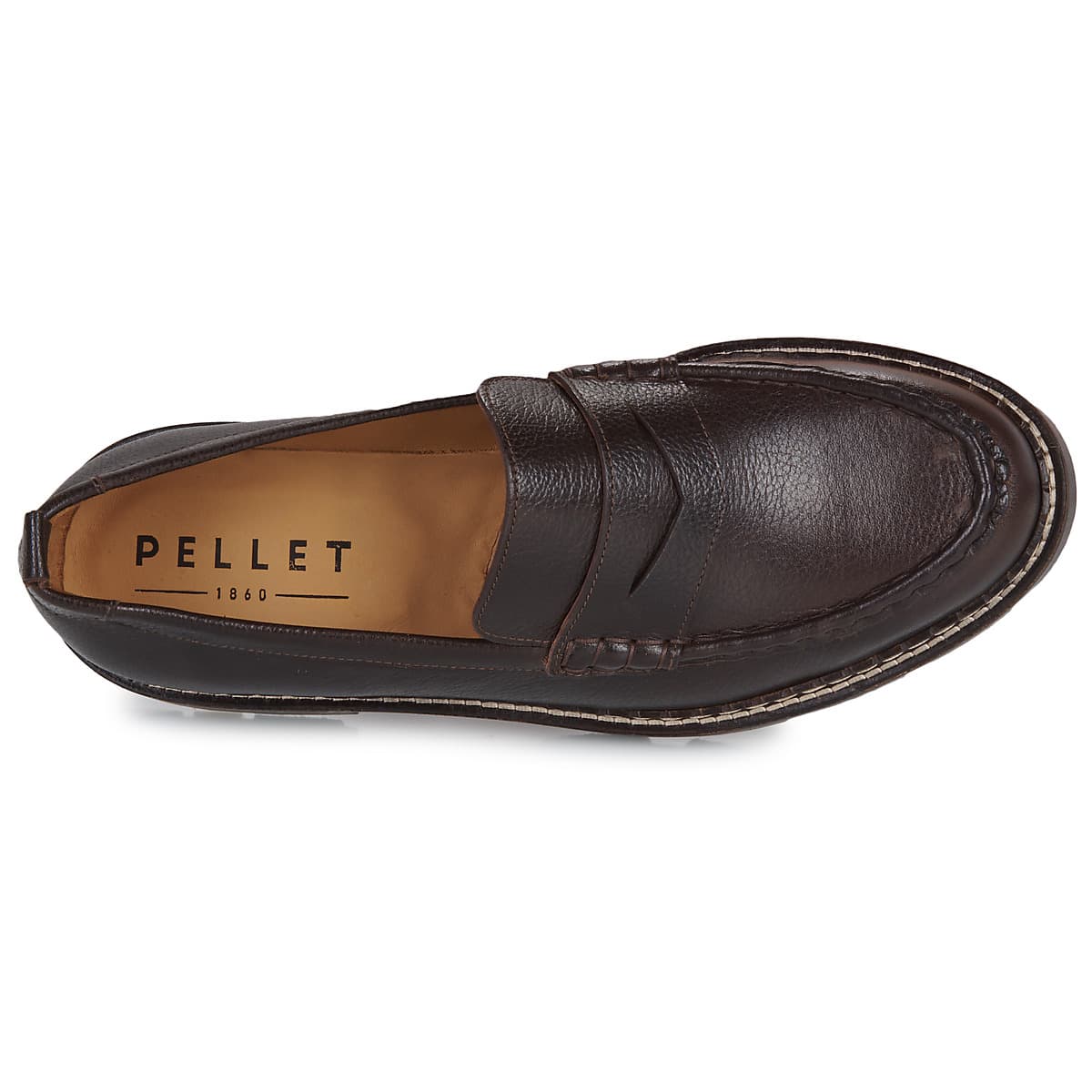 Men's Loafers Pellet Brown