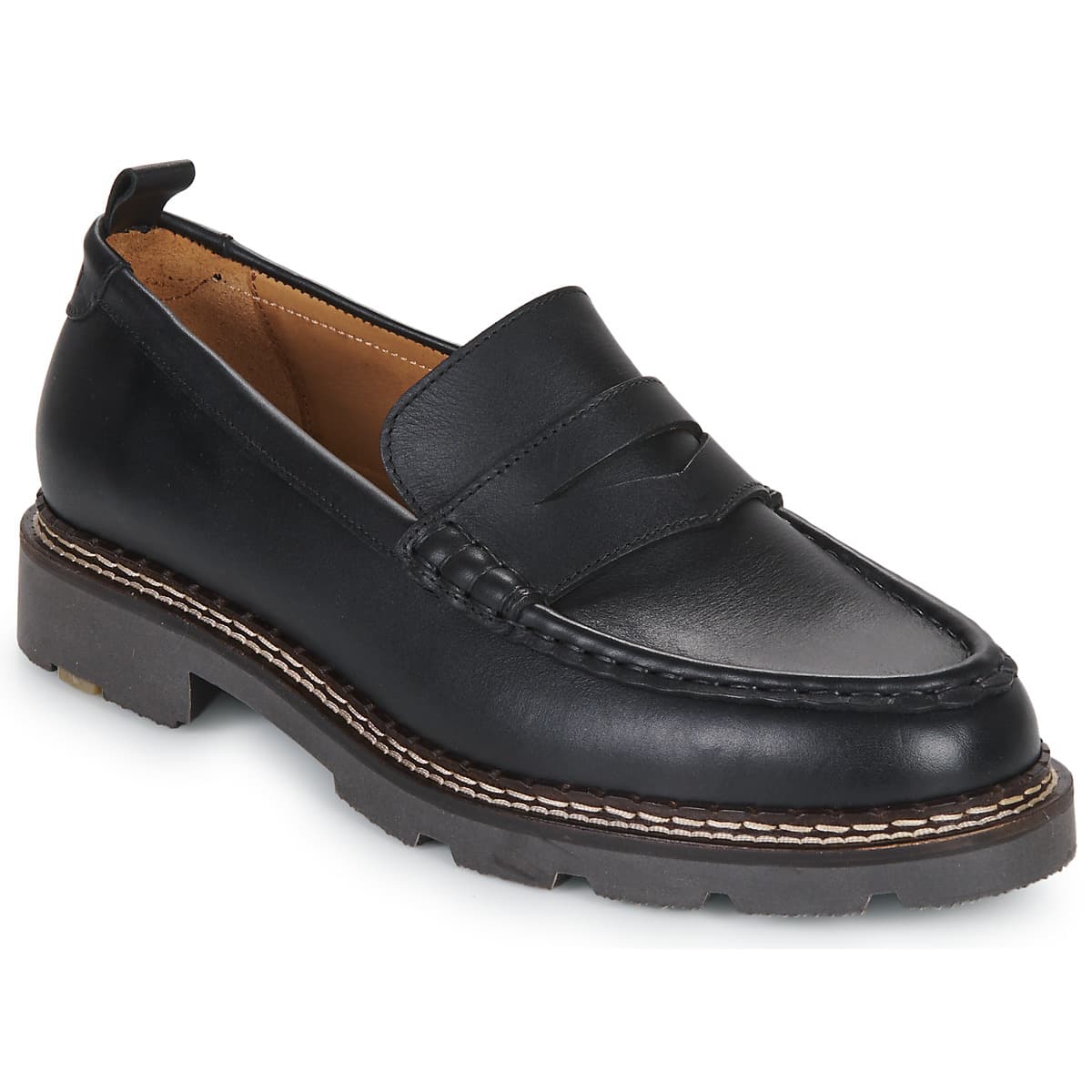 Men's Loafers Pellet Black